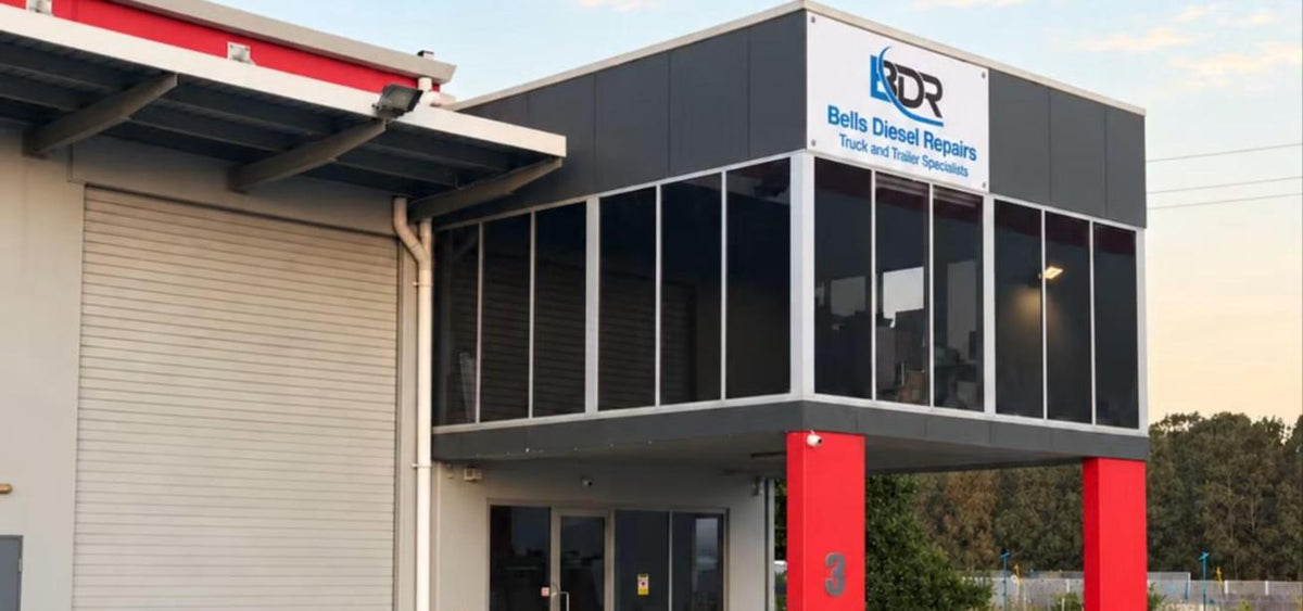 Bells Diesel Repairs truck and trailer workshop at Unit 3/7 Luke Street, Lytton